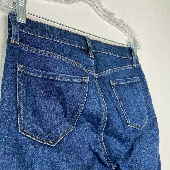 J Brand W 811 Mid Rise Step Hem in Mesmeric Skinny Jeans Sz 27 - Picture 6 of 9